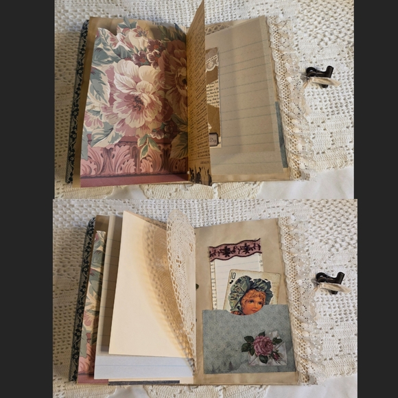 Brown Journal with Clip - Picture 9 of 12